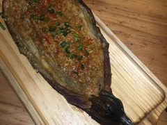 茄子-路边摊小炉子烧烤