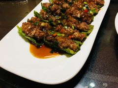 煎酿尖椒-大洋家·精品潮汕菜·生腌砂锅粥(天河东路店)