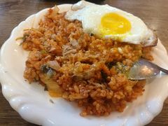 金枪鱼辣白菜炒饭-韩流热风(桥东街店)
