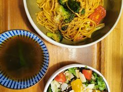 黑胡椒鲜蔬意面-漫蔬•台北蔬食小馆VEGGIEBOIL(朝晖店)