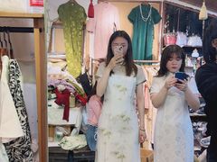 -暮晚尘香汉服旗袍