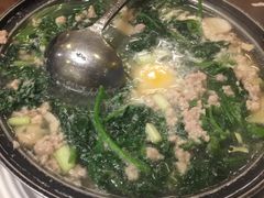 窝蛋肉碎煮百花菜-山水茶艺馆·点心粤菜·30年老字号