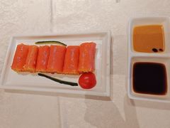 鲜虾红米脆皮肠粉-安蒂娅.悦景轩中餐厅(西乡店)