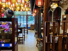 -东来菜馆•手抓海鲜家常菜•海鲜锅贴(鸽子窝店)