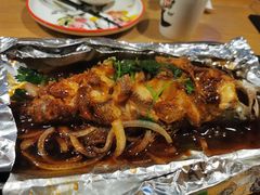 香烤鲈鱼-新白鹿餐厅(城西银泰城店)