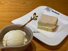 香草味冰淇淋-斗牛士牛排(南京东路店)