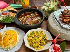 -拾光与烟火丨炭火串烧·自贡小活鲜(西村大院店)
