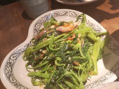 马拉盏炒通菜-大头虾越式风味餐厅(光明广场店)