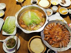 酸萝卜鸭架汤-守柴炉北京烤鸭(丰都东麓店)