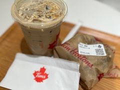 浓醇2燕麦拿铁-Tims天好咖啡·贝果(东方广场店)