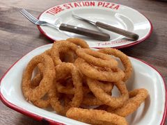 炸洋葱圈-Tubestation站点比萨(五道营店)