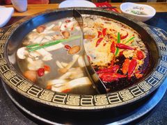 菌菇鸳鸯-纸盐河码头火锅(十八梯店)