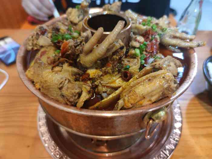 百易来火锅鸡(石牌岭店)-"意外的美味…周日中午约了麻麻一起吃饭,.