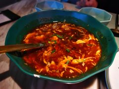 和牛酸辣汤-蜜桃花开·中西融合菜E&W(南长街店)