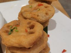 椒盐藕夹-枣子树·素食餐厅(普陀山店)