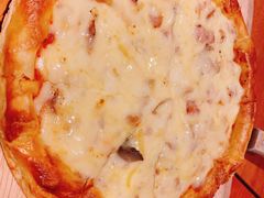 培根蘑菇薄脆披萨（10寸）-新贝乐意大利餐厅(苏州中心店)