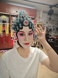 -胭脂猫京剧摄影