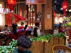 -老滇山寨•云南特色菜•地方菜•民族风情歌舞表演(金碧店)