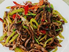 爆炒羊杂-蒙艾里民族传统菜蒙餐