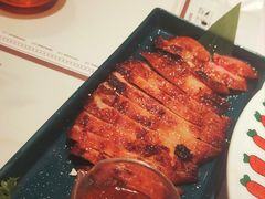 碳烤猪颈肉-太食獸泰式茶餐厅(艾尚天地店)