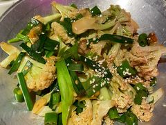干锅丽水香菇花菜-探花·意境江南菜·唐伯虎文化体验店·松鼠桂鱼(观前店)