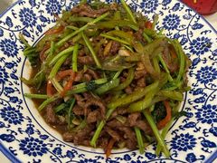 香菜炒牛肉丝-新新湘菜馆(新中街二条店)