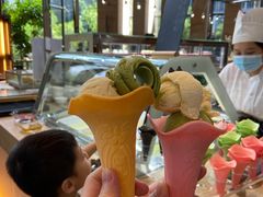 -松山湖凯悦酒店·Café自助餐厅·周末火舞秀表演