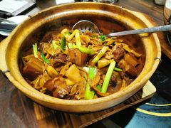 笋干焖土猪肉-七寸飝大饭店(马场店)