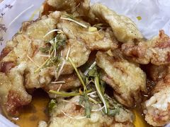 传统锅包肉-黄家饺子东北特色菜馆(湖滨商业街店)