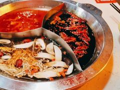 艳红酸辣三拼锅-陈艳红火锅菜·冒菜(簋街店)