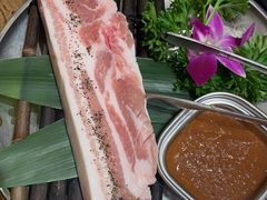 -明洞阿姨·韩式酱蟹烤肉·创意料理(三元桥店)