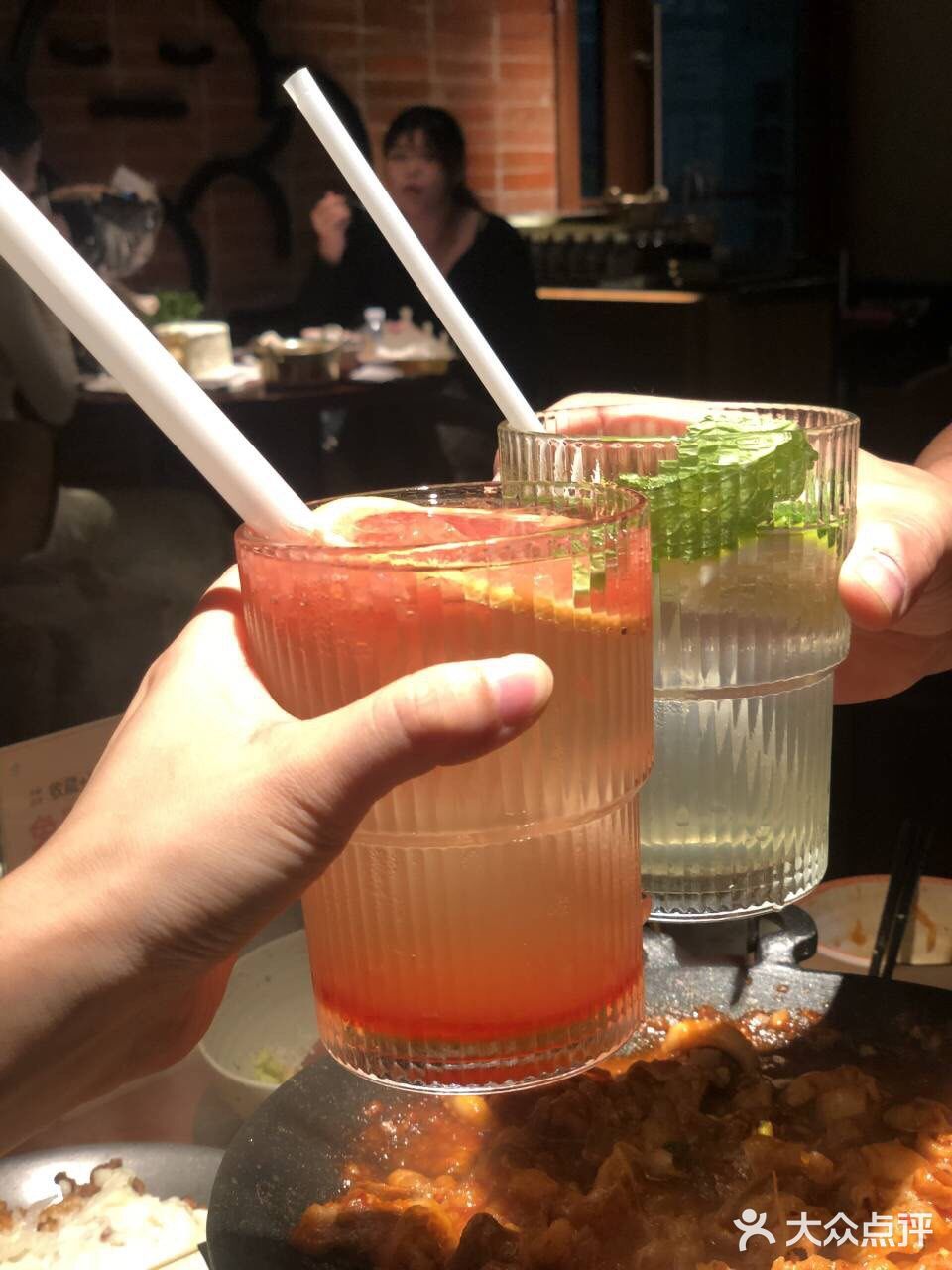这家韩式料理不错诶！我喜欢！