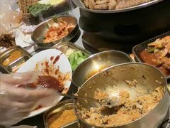 -草家酱蟹炭火烤肉店(珲春南路一店)