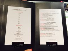 菜单-L'ATELIER de Joel Robuchon(外滩18号店)