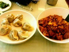猪肉茴香…鱼籽豆腐-八珍饺子·烤鸭·家常菜
