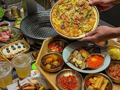 -草家酱蟹炭火烤肉店(珲春南路一店)
