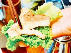 -明洞阿姨·韩式酱蟹烤肉·创意料理(三元桥店)