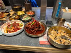 -草家酱蟹炭火烤肉店(珲春南路一店)