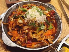 炒鱿鱼-姜虎东白丁烤肉(虹桥天地店)
