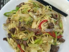 葱爆牛肉盖烧面-兰州拉面(古镇冈南住宅楼店)