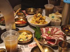 -草家酱蟹炭火烤肉店(珲春南路一店)