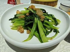 生炒广东菜心-白沙码头海鲜广场