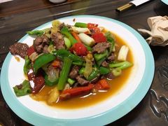 小炒黄牛肉-阿鹏故事云南野生菌火锅(人民路店)