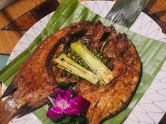 香茅草烤罗非鱼-紫滇源云南生态菜(丹凤街店)