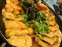 田螺鸭脚煲-老表记广西宵夜螺蛳鸭脚煲(西大店)