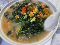 上汤苋菜-万柳阁小馆·花园餐厅(龙潭湖店)
