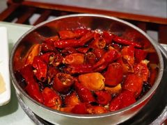 香油炸辣椒油-福寿斋·老北京铜锅涮肉·烤鸭(顺义总店)