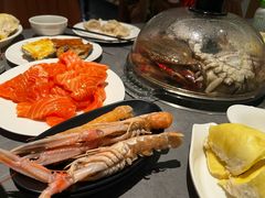 -一方渔歌蒸汽海鲜自助(文化路万达广场店)