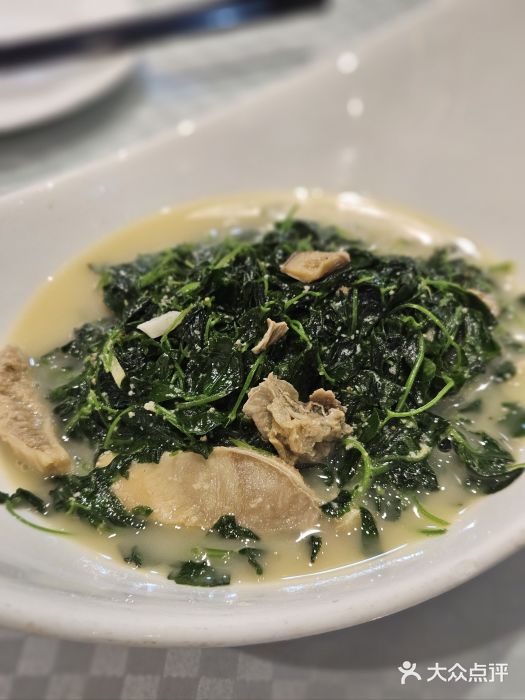 镇扬菜馆河蚌三芽菜图片