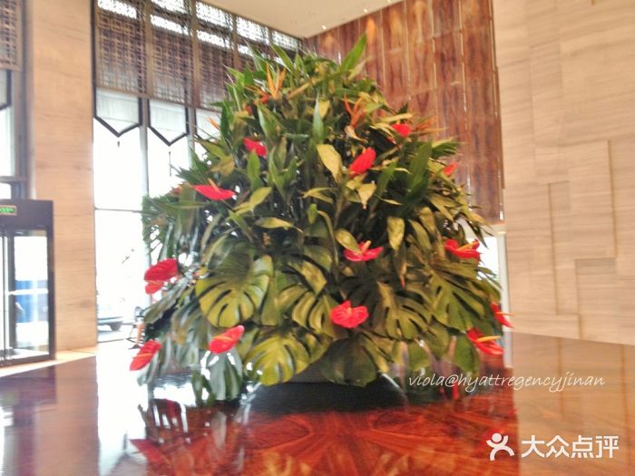 济南富力凯悦酒店lobby图片